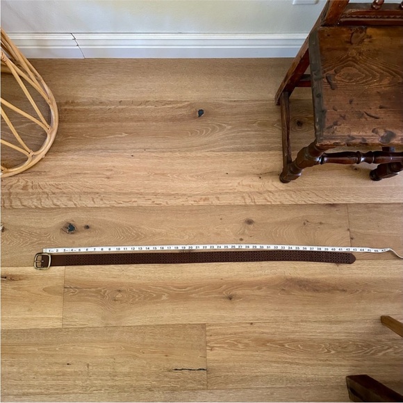 J.Crew Brown Leather Belt - Picture 6 of 7